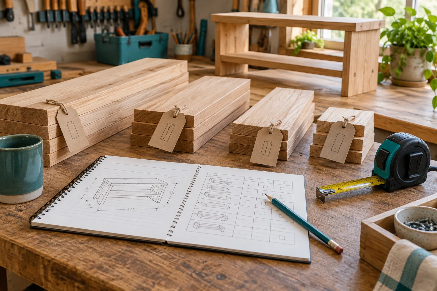 Create a cut list that works in the workshop